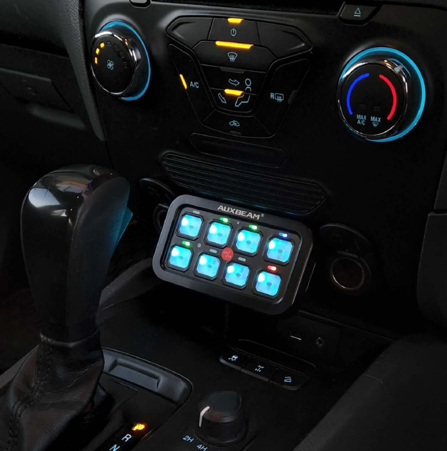 Ford Ranger PX2/PX3 Auxbeam AR800 Mounting Plate Kit - MIL-SPEC DESIGNS